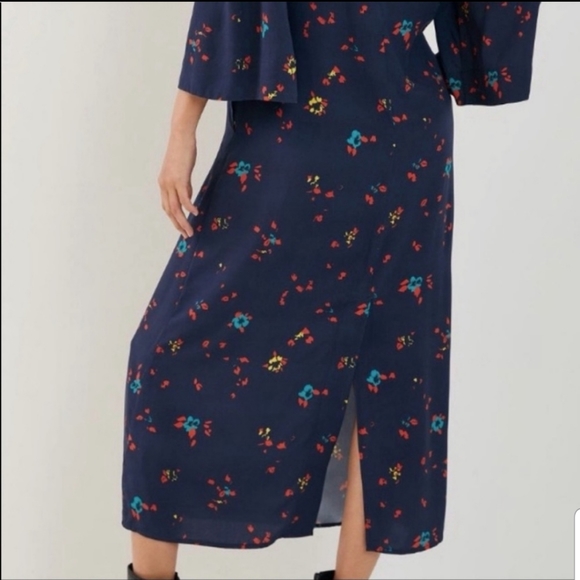 NWT Anthropologie Porridge Angelique Floral Maxi Dress - Picture 4 of 8